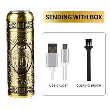 Load image into Gallery viewer, Portable both Electric Shaver Beard Trimmer USB Rechargeable