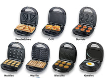 Load image into Gallery viewer, 7 in 1 Sandwich Maker Removable plates