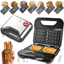 Load image into Gallery viewer, 7 in 1 Sandwich Maker Removable plates