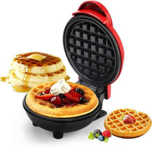 Load image into Gallery viewer, Mini Waffle Maker Breakfast Machine Non Stick Easy Clean Hash Browns Keto Chaffles