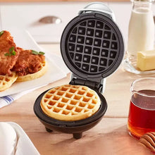Load image into Gallery viewer, Mini Waffle Maker Breakfast Machine Non Stick Easy Clean Hash Browns Keto Chaffles