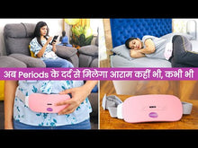 Load and play video in Gallery viewer, Electric Period Cramp Massager Vibrator Heating Belt