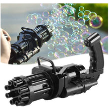 Load image into Gallery viewer, Kids Automatic Gatling Bubble G-u-n Toys Summer Soap Water Bubble Machine 2-in-1 Electric Bubble Machine For Children Gift Toys