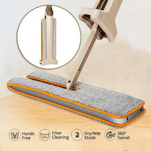 Load image into Gallery viewer, Double Sided Lazy Mop with Self-Wringing Ability
