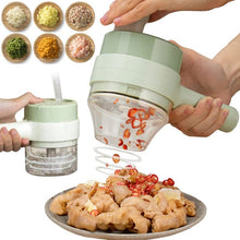 Load image into Gallery viewer, 4 IN 1 Handheld Electric Vegetable Cutter, Chopper, Peeler