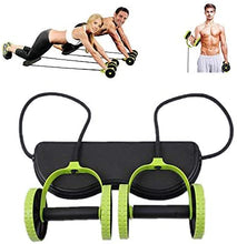 Load image into Gallery viewer, New Sport Core Double AB Roller Wheel Fitness Home Gym