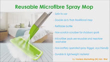 Load and play video in Gallery viewer, Healthy Spray Mop Flat Mop Floor Cleaner