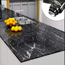 Load image into Gallery viewer, Marble Sticker Roll 2 Meter Black  Available