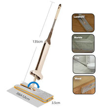 Load image into Gallery viewer, Double Sided Lazy Mop with Self-Wringing Ability