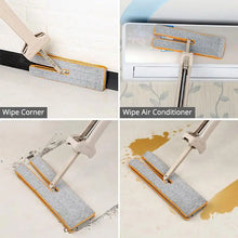 Load image into Gallery viewer, Double Sided Lazy Mop with Self-Wringing Ability