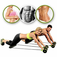 Load image into Gallery viewer, New Sport Core Double AB Roller Wheel Fitness Home Gym