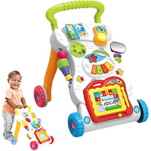 Load image into Gallery viewer, HUANGER MULTIFUNCTION INFANT MUSIC BABY WALKER LEARN WALK STAND TROLLEY