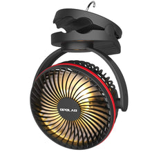 Load image into Gallery viewer, Rechargeable Emergency LED Fan