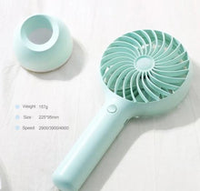 Load image into Gallery viewer, Mini rechargeable fan