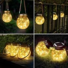 Load image into Gallery viewer, Solar Jar Lamp