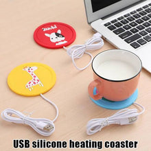 Load and play video in Gallery viewer, Usb Silicone Heating Coaster Tea Cup Pad