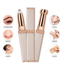 Load image into Gallery viewer, 2 in 1 Rechargeable Facial Hair Remover