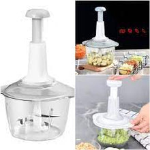 Load image into Gallery viewer, Hand Pat Food Processor, Hand Press Chopper Good Eater 1500ml