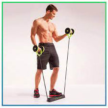 Load image into Gallery viewer, New Sport Core Double AB Roller Wheel Fitness Home Gym