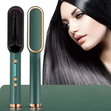 Load image into Gallery viewer, Electric Hair Straightener - Ceramic Heated Hair Brush