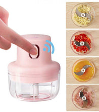 Load image into Gallery viewer, Wireless Electric Garlic Food Chopper LARGE Kitchen Rechargeable