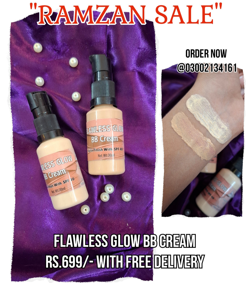 FLAWLESS GLOW BB Cream with SPF40 by ZAM Beauty