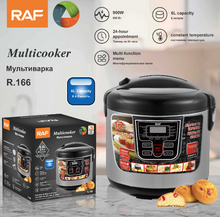 Load image into Gallery viewer, RAF Electric Multi Cooker Multipurpose Programmable Digital 6L
