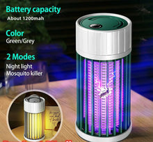 Load image into Gallery viewer, Night light Mosquito killer 2 Modes Rechargeable
