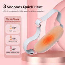Load image into Gallery viewer, Electric Period Cramp Massager Vibrator Heating Belt
