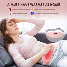 Load image into Gallery viewer, Electric Period Cramp Massager Vibrator Heating Belt
