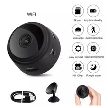 Load image into Gallery viewer, Mini wifi A9 camera with Magnetic Stand
