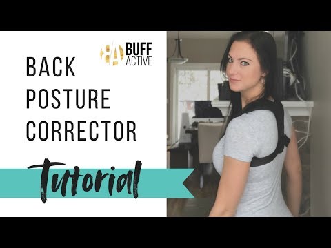 Adjustable Posture Support Brace