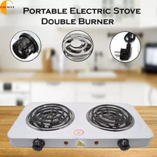 Load image into Gallery viewer, Electric Double Burner - Electric Stove Kitchen
