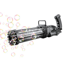 Load image into Gallery viewer, 21 Holes Electric Bubble Maker Gun Toys, Gift for Boys and Girls
