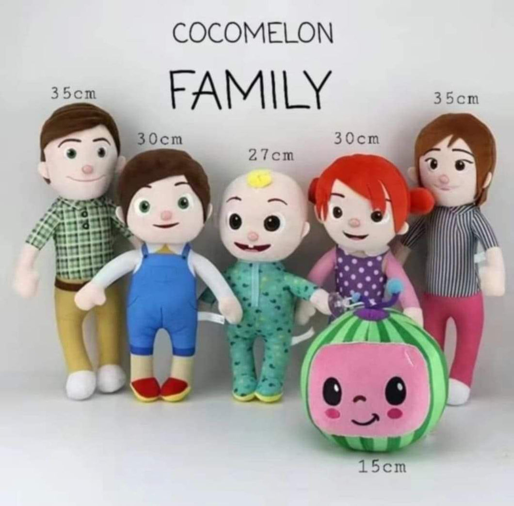 6 Pcs Family Pack Stuffed Toys