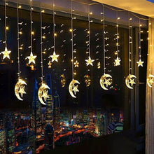 Load image into Gallery viewer, Star 12 Stars 138 LED Curtain String Lights
