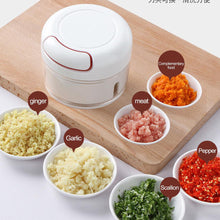 Load image into Gallery viewer, Multi-functional High Quality Mini Food Chopper Manual Meat Grinder &amp; Mini Vegetable Garlic Cutter - Kitchen Tools
