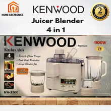 Load image into Gallery viewer, Kenwood Juicer Blender 4 in 1 Kitchen
